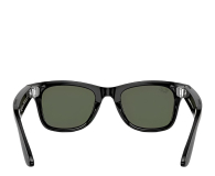 META Ray-Ban Wayfarer - Smart Glasses (Shiny Black/Green) 8056597988377 / meta - 1322491 - zdjęcie 4